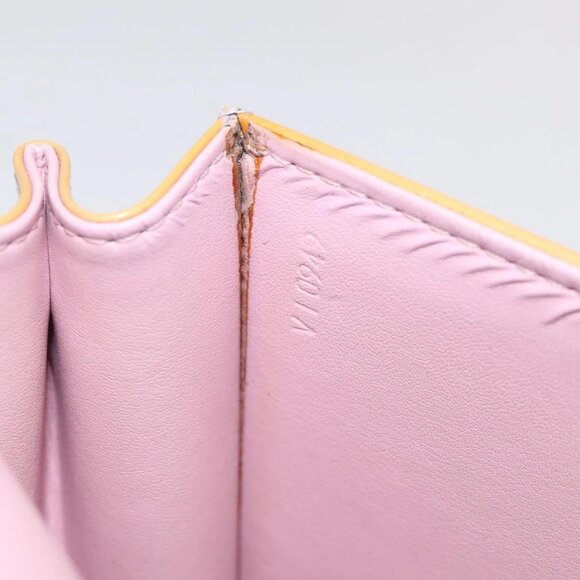 LOUIS VUITTON Vernis Spring Street Hand Bag Marshmallow Pink M91033 Auth BD1853 - Picture 13 of 16